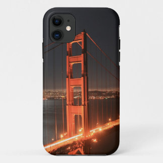 Funda Para iPhone 11 Lit de puente Golden Gate de San Francisco para