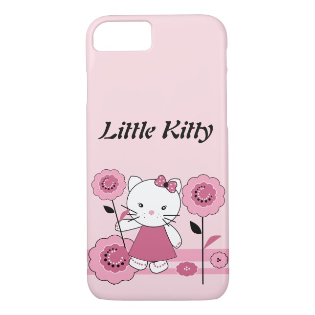 Funda De Case-Mate Para iPhone Little Kitty (Reverso)