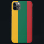 Funda Para iPhone 11 Pro Max lituana<br><div class="desc">Bandera de Lituania. La bandera de Lituania consiste en una tricolor horizontal de amarillo, verde y rojo. Se adoptó el 20 de marzo de 1989, casi dos años antes del restablecimiento de la independencia de Lituania tras el fin de la Unión Soviética. Antes de su readopción, la bandera había sido...</div>