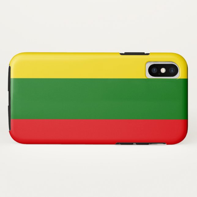 Funda De Case-Mate Para iPhone Lituania (Reverso (horizontal))