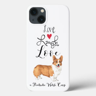 Funda Para iPhone 13 Live Lauder Love a Pembroke Welsh Corgi