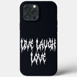 Funda Para iPhone 13 Pro Max Live, Laugh, Love