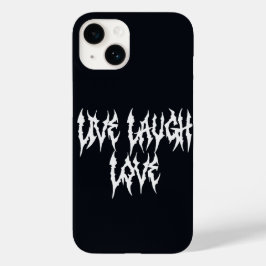 Funda Para iPhone 14 De Case-Mate Live, Laugh, Love