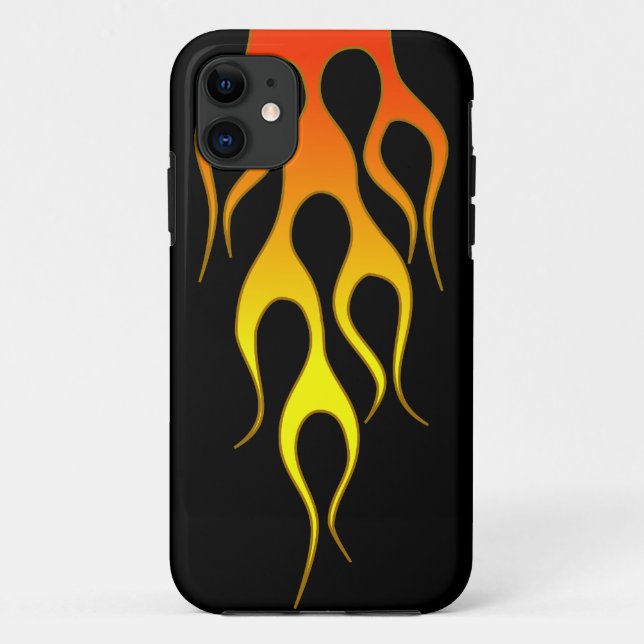 Funda De Case-Mate Para iPhone Llama anaranjada (Reverso)