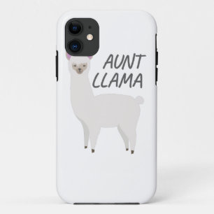 Funda Para iPhone 11 Llama de la tía a una familia que emparejaba