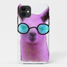 Funda Para iPhone 11 Llama rosa Guay!