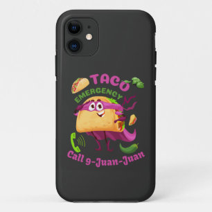Funda Para iPhone 11 Llamada de emergencia contra el Taco 9 Juan