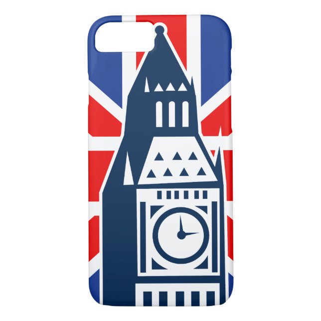 Funda De Case-Mate Para iPhone Llamada de Londres (Reverso)