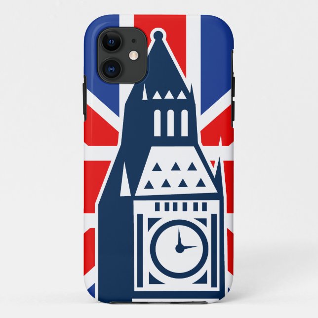 Funda De Case-Mate Para iPhone Llamada de Londres (Reverso)