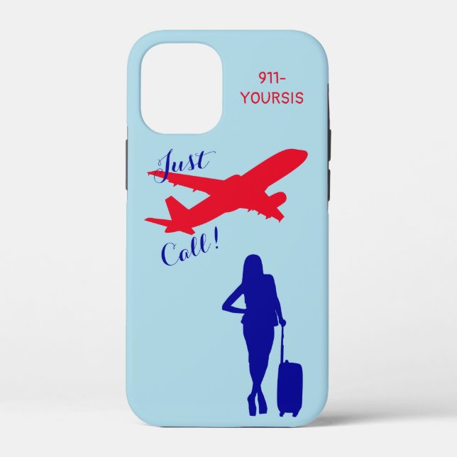 Funda De Case-Mate Para iPhone Llamada de Sis (Reverso )