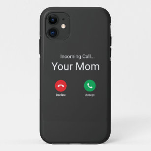 Funda Para iPhone 11 Llamada entrante de tu madre