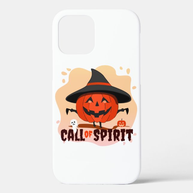 Funda De Case-Mate Para iPhone Llamado de Espíritu de Halloween (Reverso )