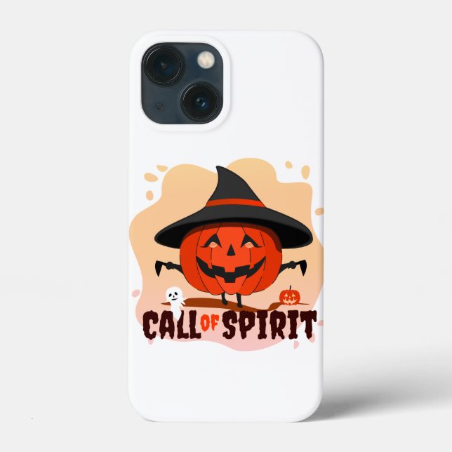 Funda De Case-Mate Para iPhone Llamado de Espíritu de Halloween (Reverso )