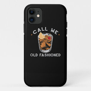 Funda Para iPhone 11 Llámame Cocktail De Bebida De Whiskey Antiguo