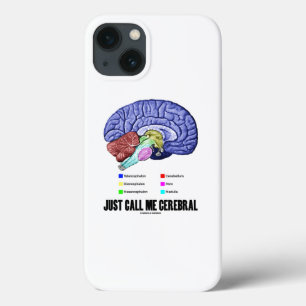 Funda Para iPhone 13 Llámame Humor De Anatomía Cerebral