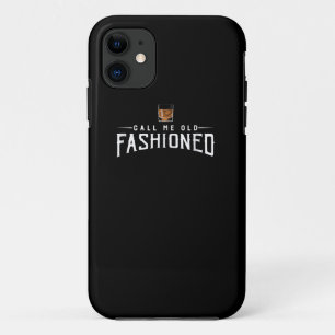 Funda Para iPhone 11 Llámame Whiskey de moda antigua