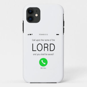 Funda Para iPhone 11 Llamar a nombre del SEÑOR - fe cristiana