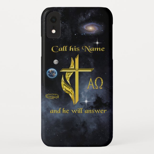 Funda De Case-Mate Para iPhone Llamar a su nombre (Reverso)