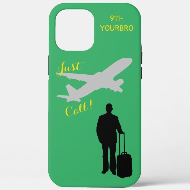 Funda De Case-Mate Para iPhone Llamar al hermano (Reverso )
