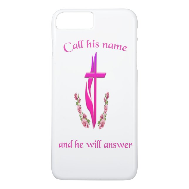 Funda De Case-Mate Para iPhone Llamar al nombre de Jesús (Reverso)
