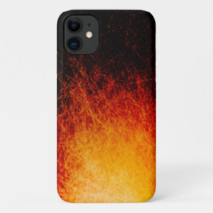 Funda Para iPhone 11 Llamas de hoguera rayadas