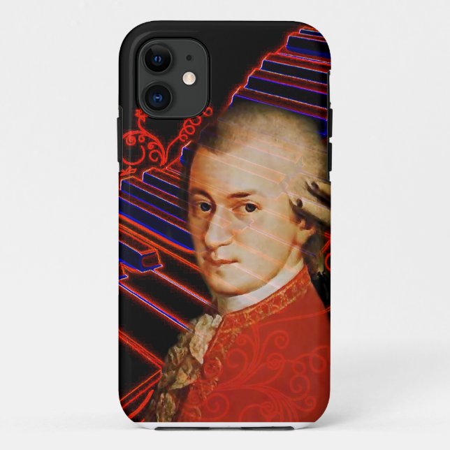 Funda De Case-Mate Para iPhone Llaves de Mozart_ (Reverso)