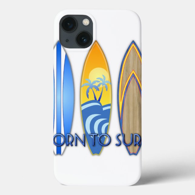 Funda De Case-Mate Para iPhone Llevado practicar surf (Reverso)