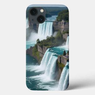 Funda Para iPhone 13 "Lleve el poder de las cataratas del Niágara en su