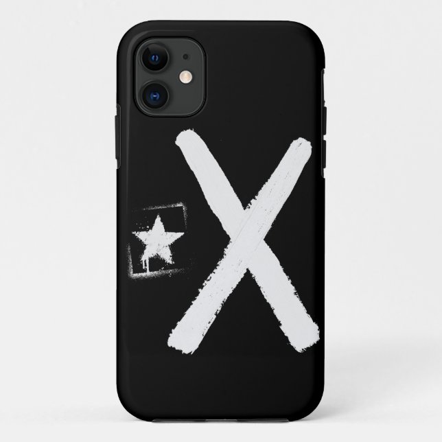 Funda De Case-Mate Para iPhone Lliures o morts (bandera negra) (Reverso)