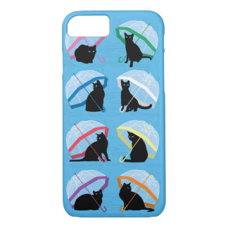 Funda Para iPhone 8/7 Lloviendo caso del iPhone 7 de los gatos de n de