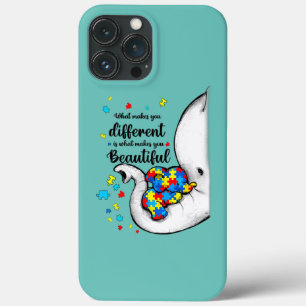 Funda Para iPhone 13 Pro Max Lo que te hace diferente autismo de la madre del e