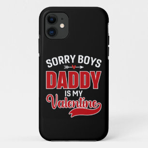 Funda Para iPhone 11 Lo siento niños papá es mi San Valentín