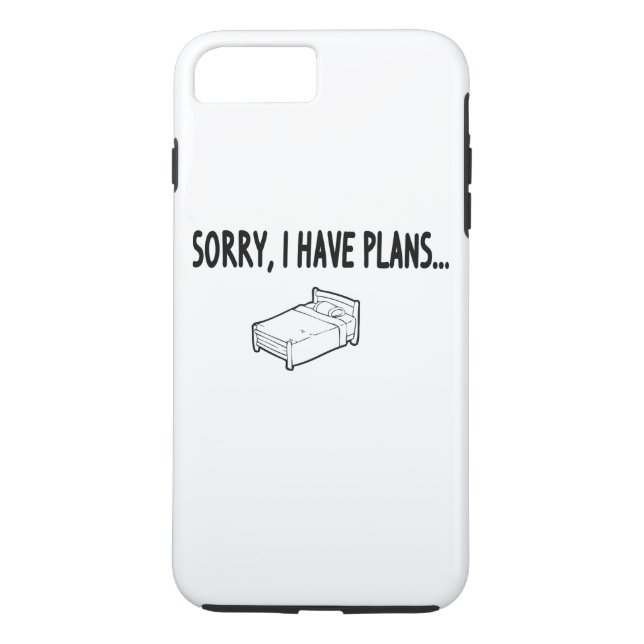 Funda De Case-Mate Para iPhone Lo siento, tengo planes (Reverso)