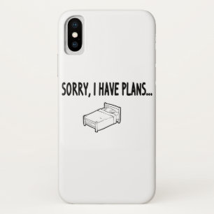 Funda Para iPhone X Lo siento, tengo planes