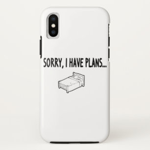 Funda Para iPhone X Lo siento, tengo planes