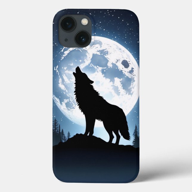 Funda De Case-Mate Para iPhone Lobo (Reverso)