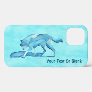 Funda Para iPhone 12 Pro Lobo Azul En Nieve