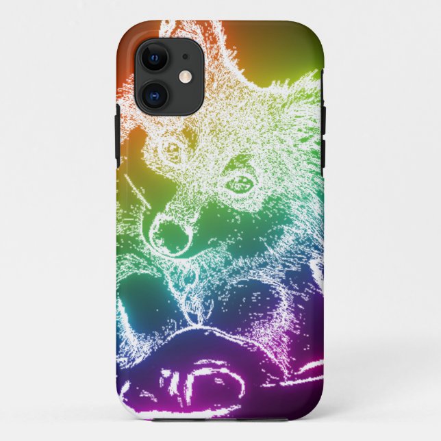 Funda De Case-Mate Para iPhone Lobo Cub (Reverso)