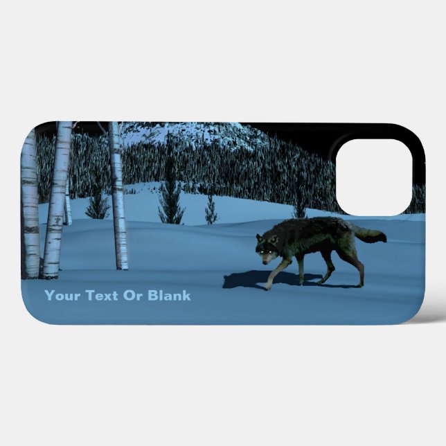 Funda De Case-Mate Para iPhone Lobo de Invierno - Tapetum Lucidum (Reverso (Horizontal))