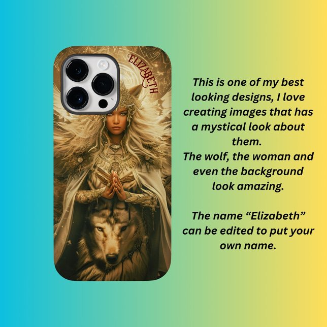 Funda De Case-Mate Para iPhone Lobo espíritu (Subido por el creador)