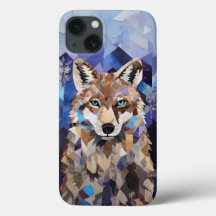 Lobo Geométrico Montaña