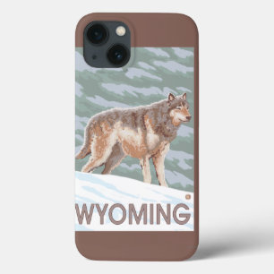 title_seo2 Lobo gris StandingWyoming