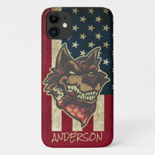 Funda Para iPhone 11 Lobo Guay personalizado