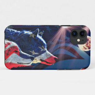 Funda Para iPhone 11 Lobo Lobos Luna Llena