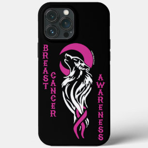 Funda Para iPhone 13 Pro Max Lobo/Luna... Cáncer de Mama