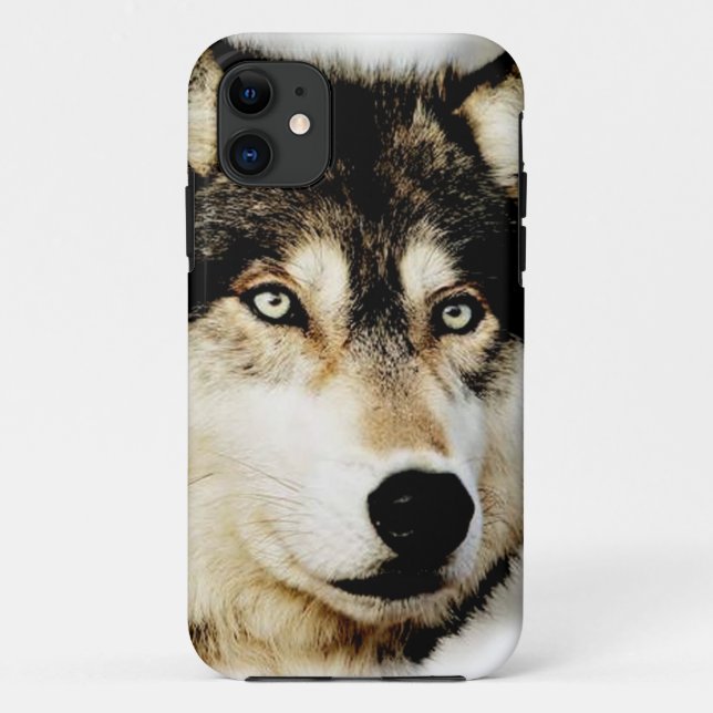 Funda De Case-Mate Para iPhone Lobo Motivador Único (Reverso)
