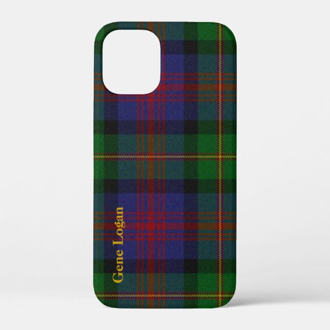 Funda De Case-Mate Para iPhone Logan Tartan Plaid tradicional  (Reverso )