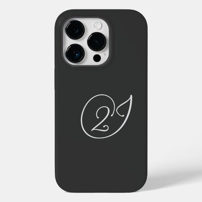 Funda De Case-Mate Para iPhone Logo De '2J' (Reverso )