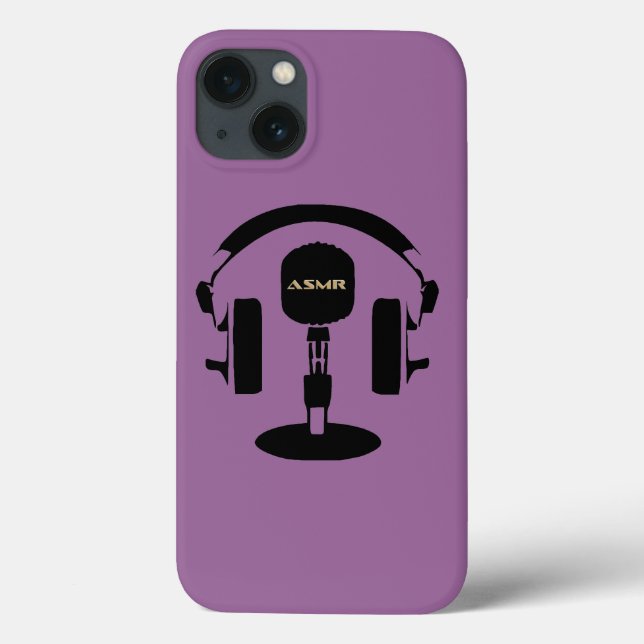 Funda De Case-Mate Para iPhone Logo de ASMR (Reverso)