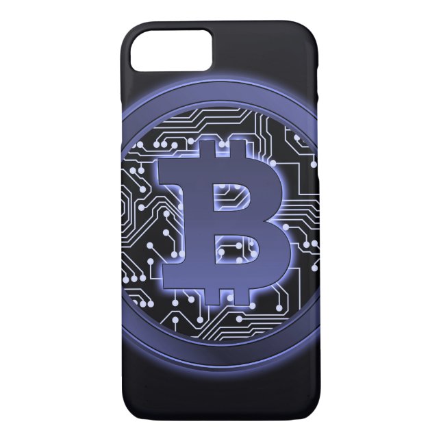 Funda De Case-Mate Para iPhone Logo de Bitcoin (Reverso)